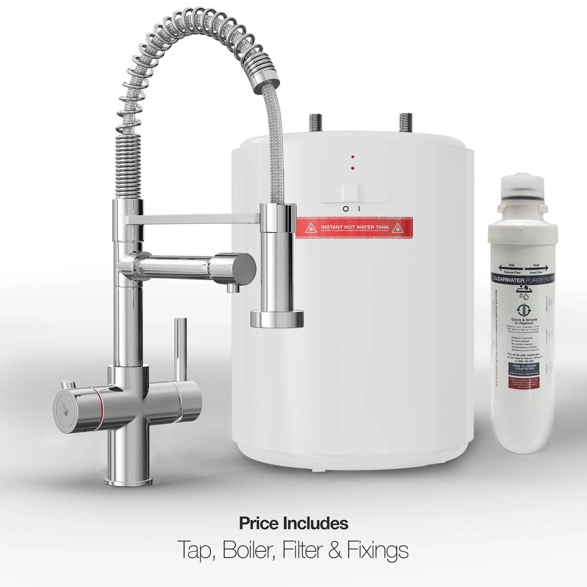 Instant Boiling Water Tap Boiler Instant Instanti Ikon Flexi