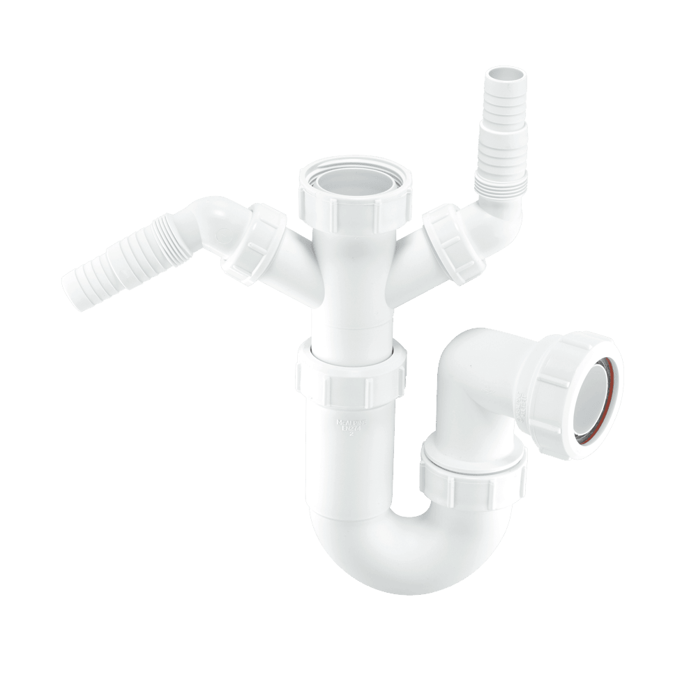 McAlpine 1 1/2 Double Appliance Trap WM11