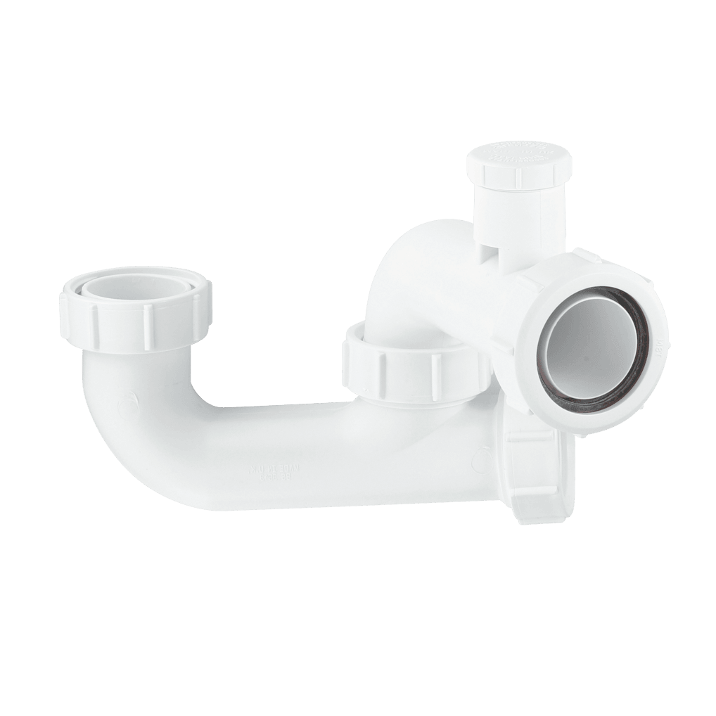 McAlpine 1 1/2" Low Level Bath Trap Anti Vac SM10V