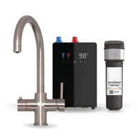 Brewmaster 4 in 1 Boiling Water and Filtered Water Tap Swan Chrome