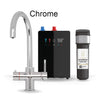 INTU 4 in 1 Boiling Water and Filtered Water Tap Swan Chrome