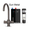 INTU 4 in 1 Boiling Water and Filtered Water Tap Swan Gunmetal