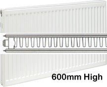 600mm High Double Panel Single Convector – Plumbcall Official