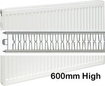 600mm High Double Panel Double Convector