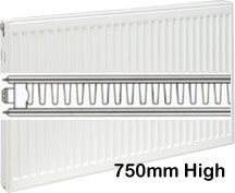 750mm High Double Panel Single Convector – Plumbcall Official
