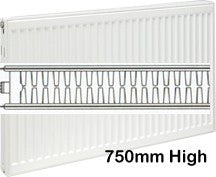 750mm High Double Panel Double Convector
