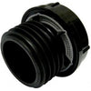 110mm Air Admittance Valve EXTERNAL Blk P-Fit