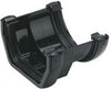 Square To Round Gutter Adaptor (Black)