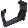 114mm Square Line Fascia Bracket (Black)