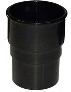 68mm Round Downpipe Connector (Black)