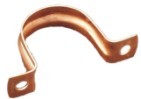 Copper Saddle Clip 15mm, 22mm, 28mm