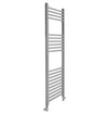 Grey Coloured FLAT Heated Towel Rail