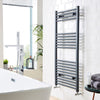 Titan Anthracite Towel Rail 1000mm High x 400, 500, 600mm Widths Available