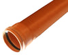 110mm X 3mtr Single Socket Drainage Pipe