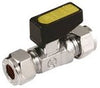 CP Yellow Handled Gas Valve