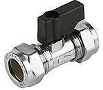 CP Isolation Valve With Handle 15mm