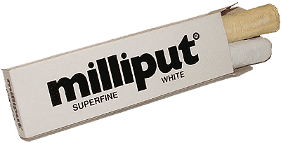 Milliput Superfine White Two Part Epoxy Putty