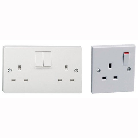Single and Double Plug Socket Fronts