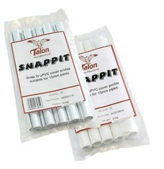 Talon Chrome And White Snappit 10 X 200mm Pack