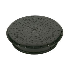 450mm Cast Iron Cover & Plastic Frame