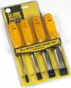 4pc Wood Chisel Set